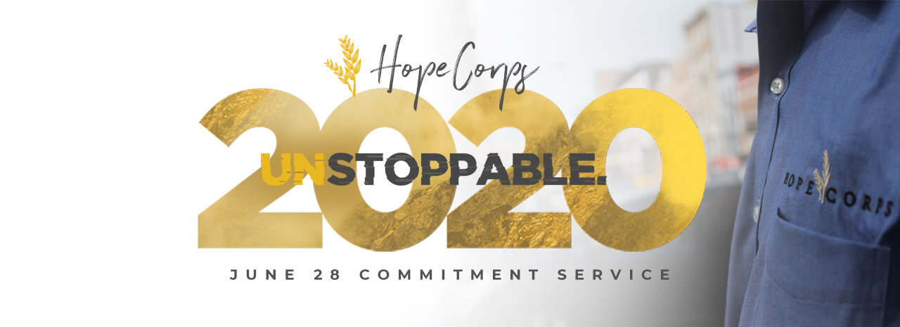 Hope Corps 2020 Enrollment