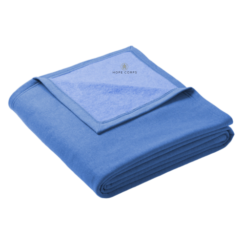 Port & Company Oversized Core Fleece Blanket - Image 5
