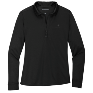 Port Authority Ladies Silk Touch Performance Long Sleeve Polo