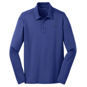Port Authority Men's Silk Touch Performance Long Sleeve Polo