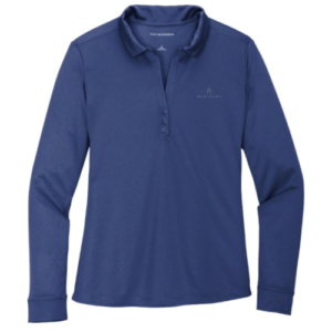 Port Authority Ladies Silk Touch Performance Long Sleeve Polo