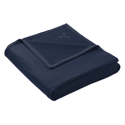 Port & Company Oversized Core Fleece Blanket - Image 3
