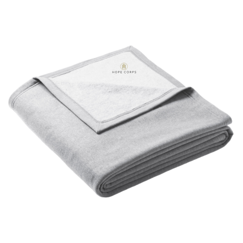Port & Company Oversized Core Fleece Blanket - Image 4