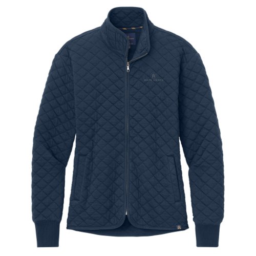 Brooks Brothers Women's Diamond Quilt Full-Zip